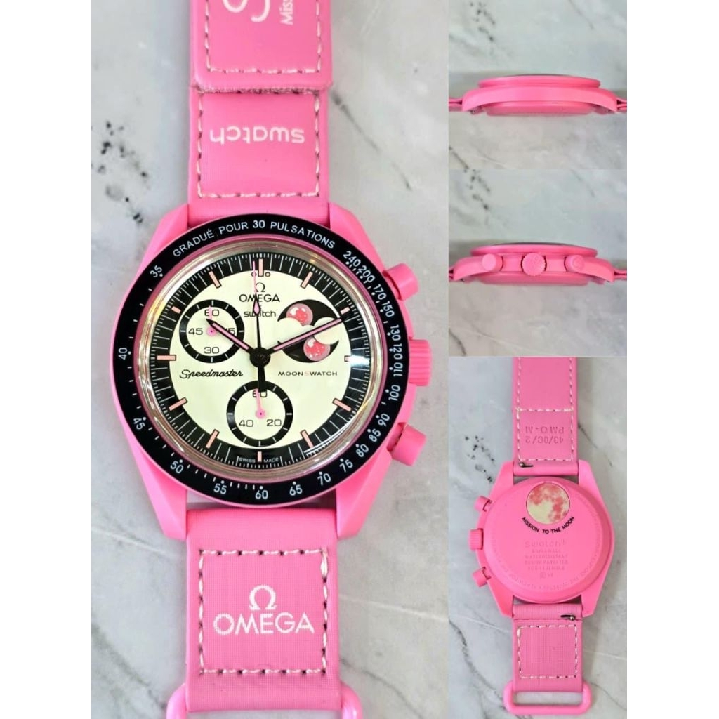 JAM TANGAN OMG X SWATCH MISSION PLANET