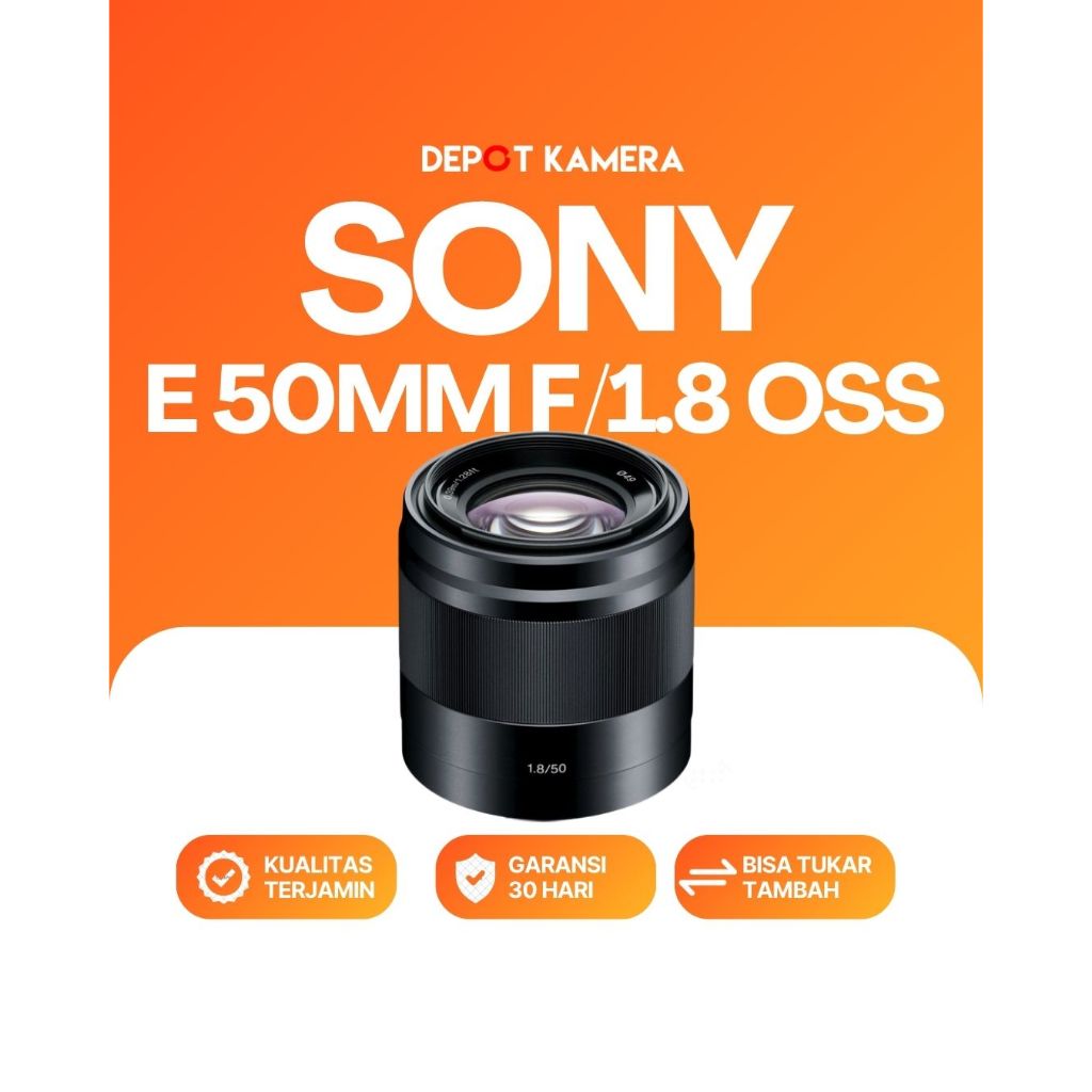 ( DEPOT KAMERA JKT ) SECOND - SONY E 50MM F/1.8 OSS