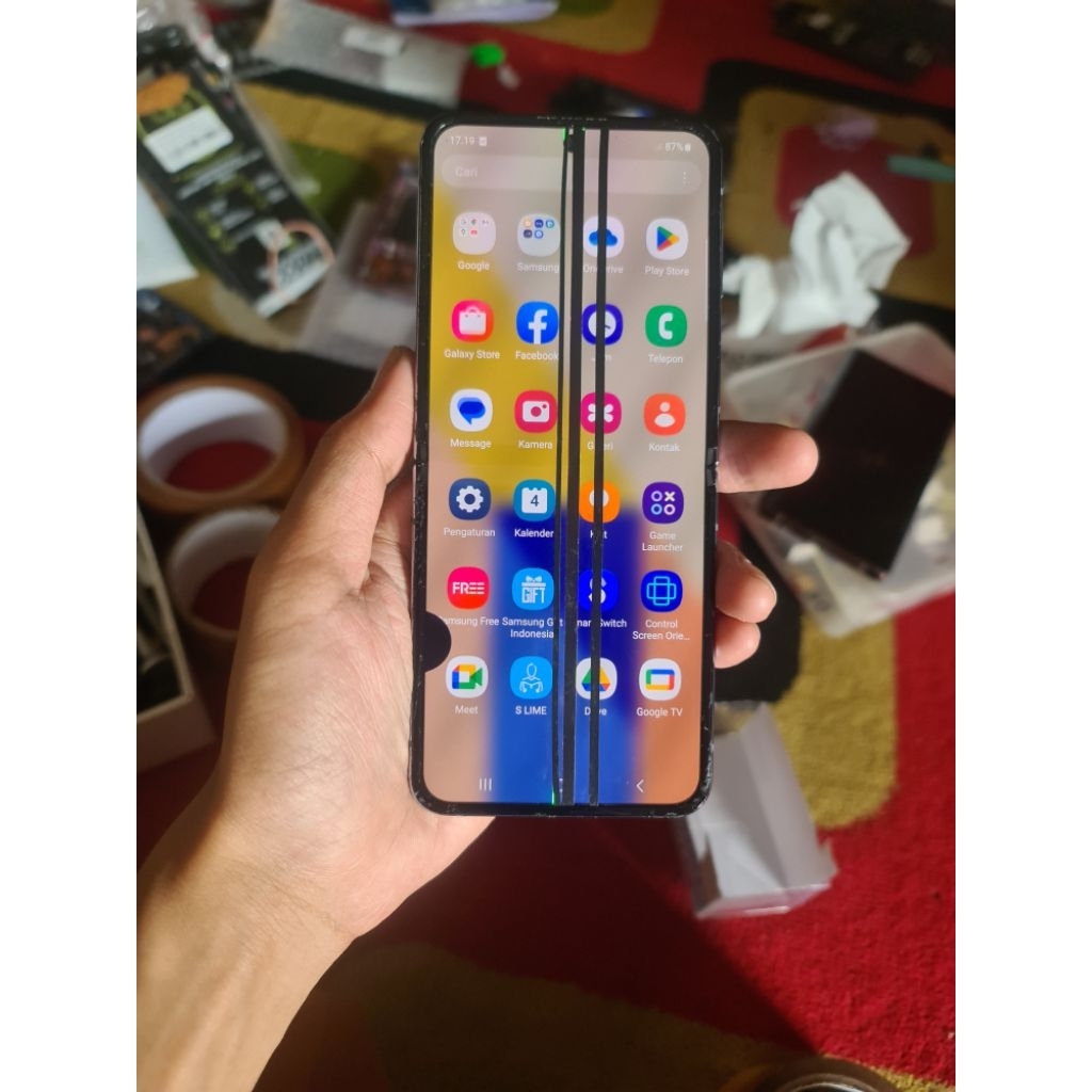 lcd samsung z flip 4 minus