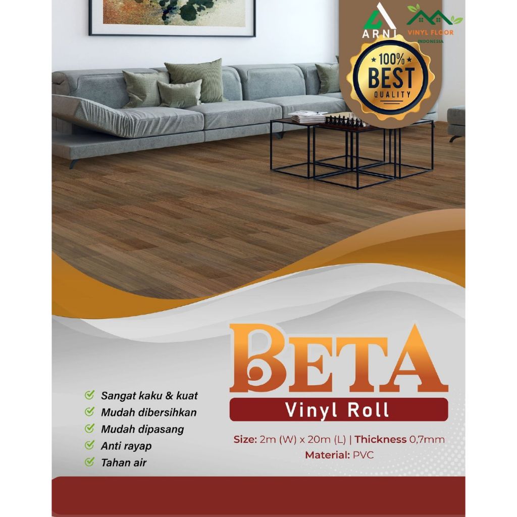 Lantai Vinyl Roll Beta Kisaba