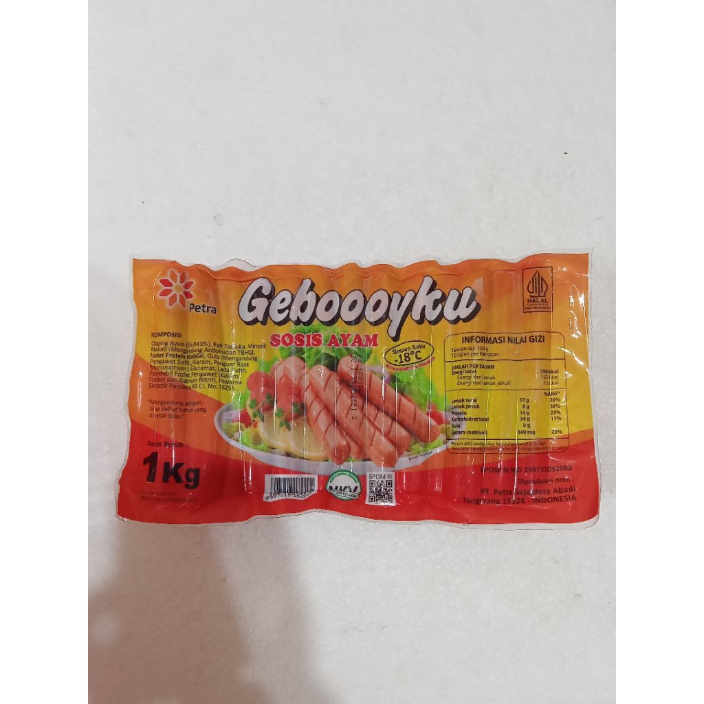 Geboooyku Sosis ayam 1kg