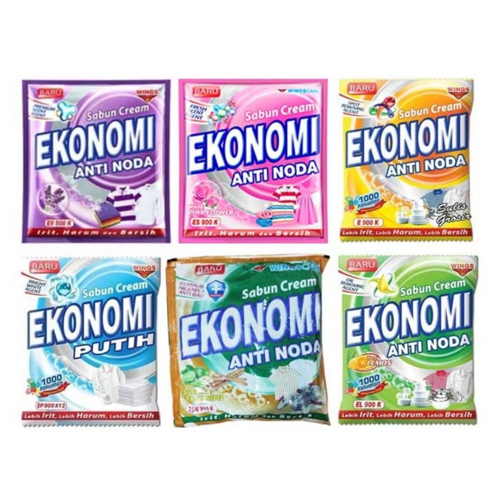 Sabun Cream Ekonomi - Sabun Colek Ekonomi - Ekonomi Cream 380gr