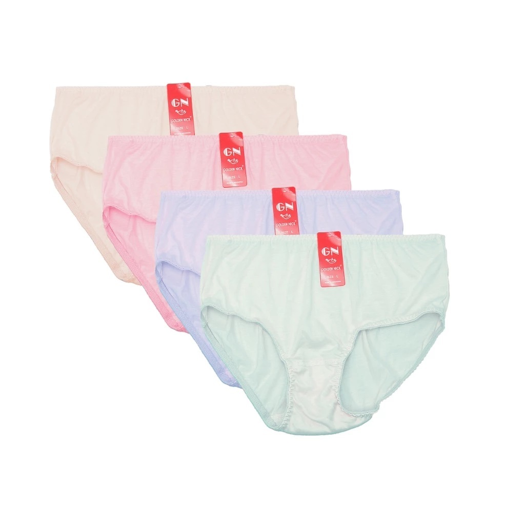 ( 3pc ) CD Golden Nick 381 Muda | Celana Dalam Wanita Karet Renda | CD Wanita Golden Nick - Ziyashop