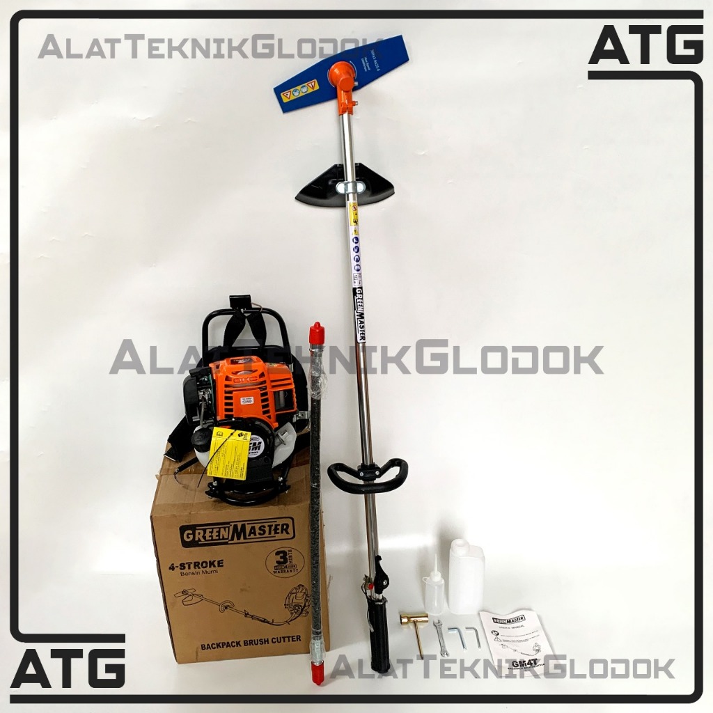 MESIN POTONG RUMPUT GENDONG 4 TAK BRUSH CUTTER 4 STROKE ALAT PEMOTONG RUMPUT GENDONG 4 TAK