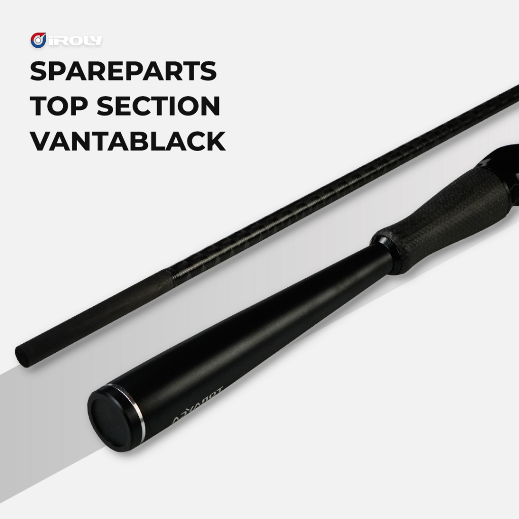 Top Section/ Sparepart Joran Iroly x Dhobies Vantablack BC Blank