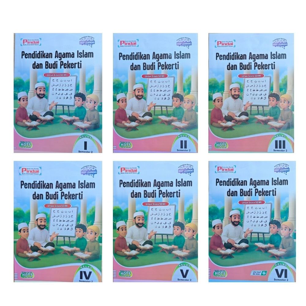 LKS Pindai Kelas 12 3 4 5 6 Agama Islam Semester 2 Merdeka 96 Halaman