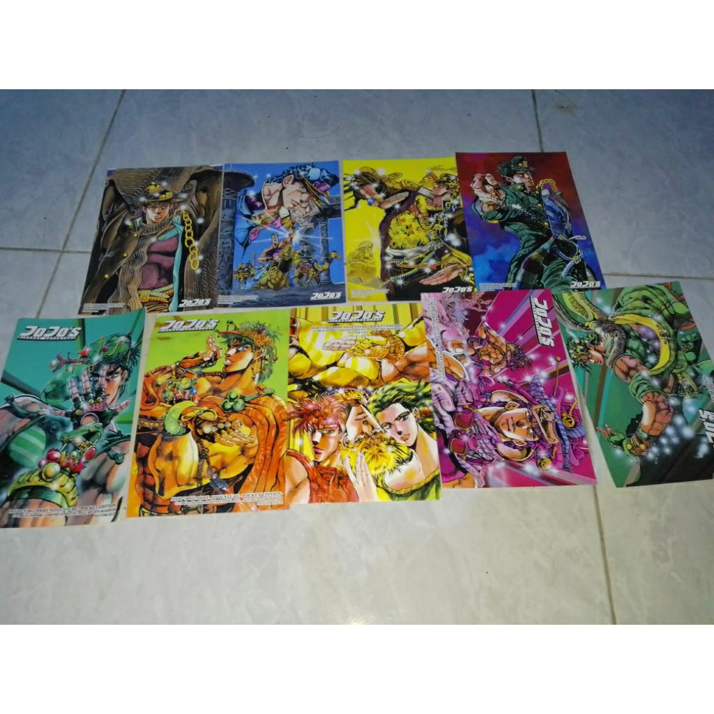 Postcard bonus komik Jojo's Bizarre Adventure