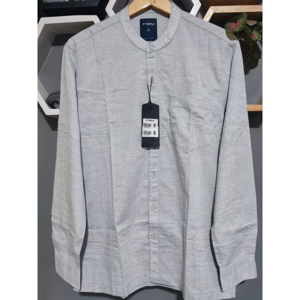 Kemeja Koko Triple Tripl3 Original C