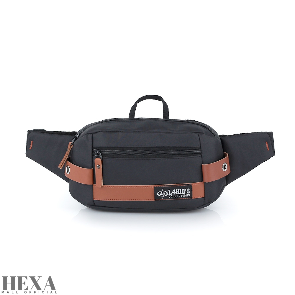 Tas Selempang Kecil Pria Waistbag Pinggang Cowok Premium TM 050 Kuat Awet