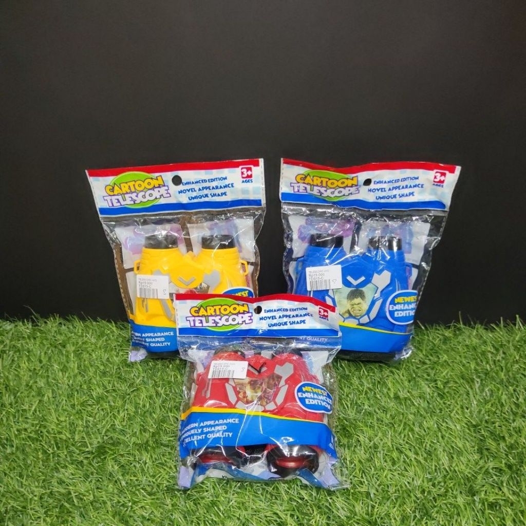 CARTOON TELESCOPE, TELESCOPE ANAK, TELESCOPE AVENGER// TELESKOP MAINAN ANAK