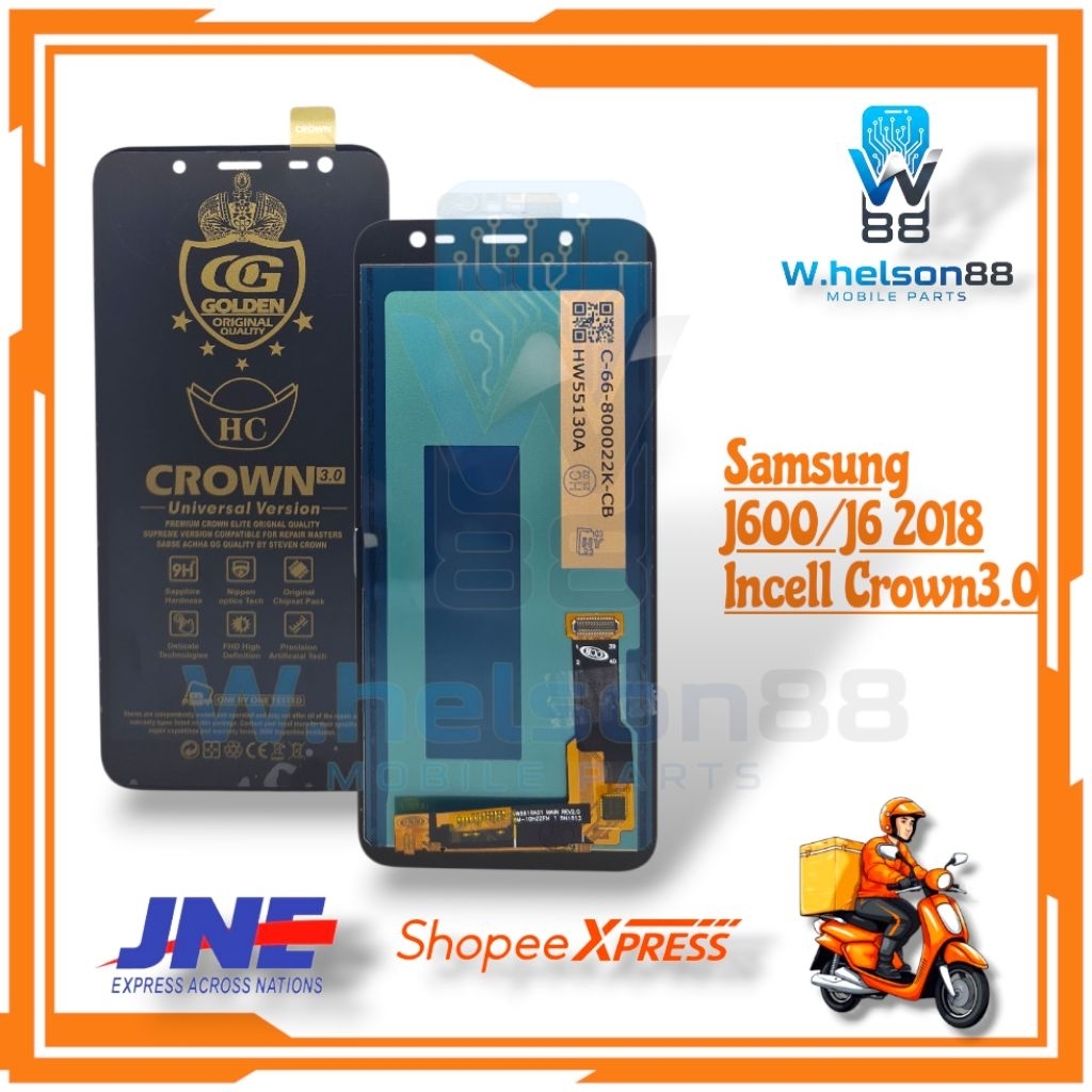LCD FULLSET TOUCHSCREEN SAMSUNG J6 2018 / J600 INCELL