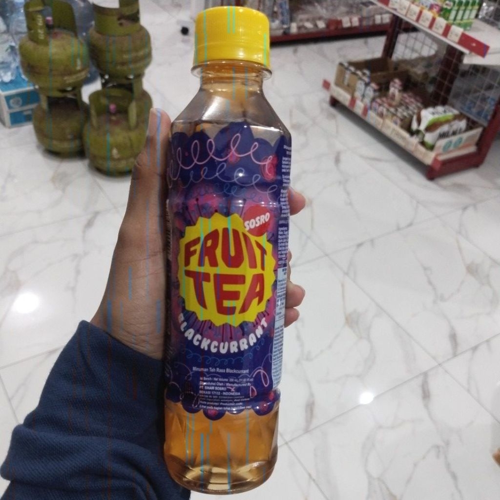 Sosro Fruit Tea Blackcurrant 350 Ml