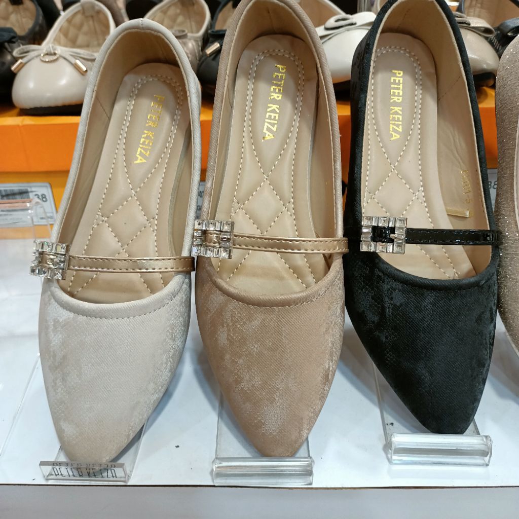 sepatu wanita flat PETER KEIZA original