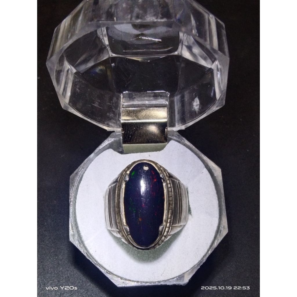 Black Opal Solid Banten kalimaya Lawasan
