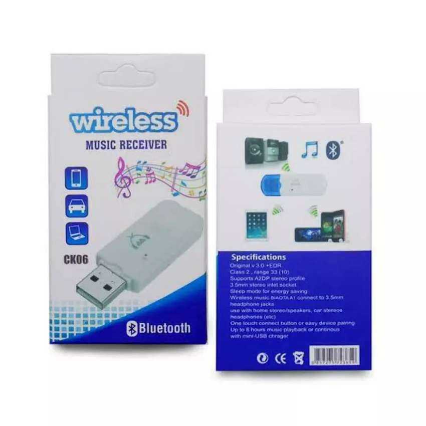 BLUETOOTH RECEIVER CK-06 NON KABEL AUX BLUETOOTH RECEIVER TANPA KABEL