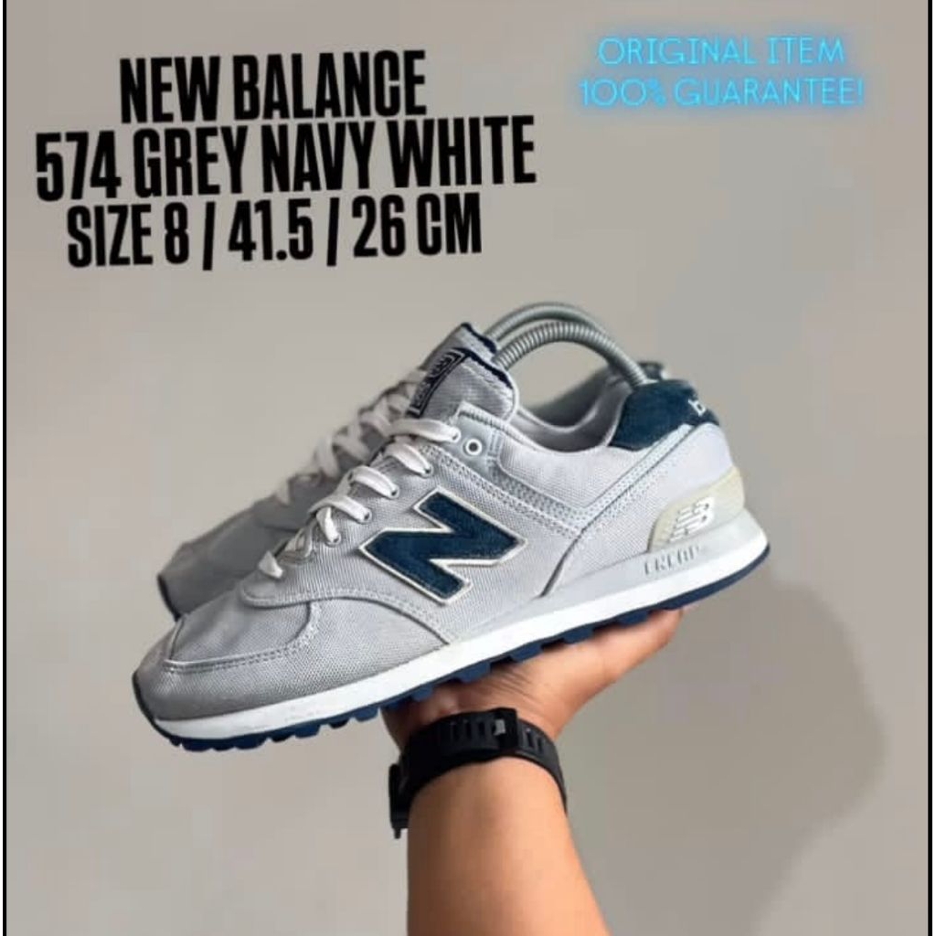 NEW BALANCE 574 GREY NAVY