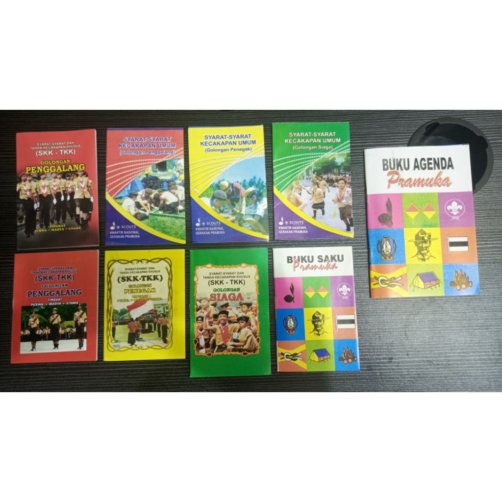 Buku Pramuka Lengkap : SKU, SKK, TKK, SAKU, AGENDA Pramuka