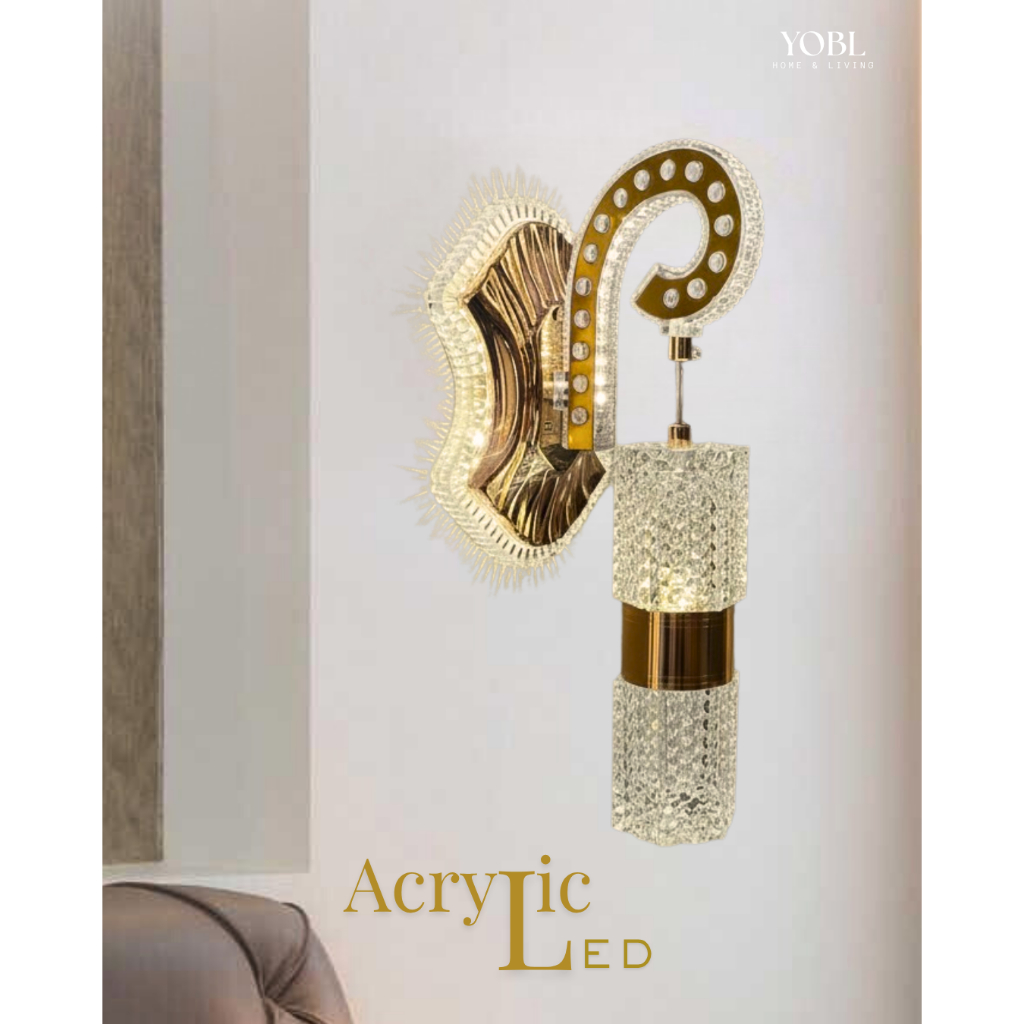 Lampu dinding kamar, lampu dinding ruang tamu, lampu hias moulding