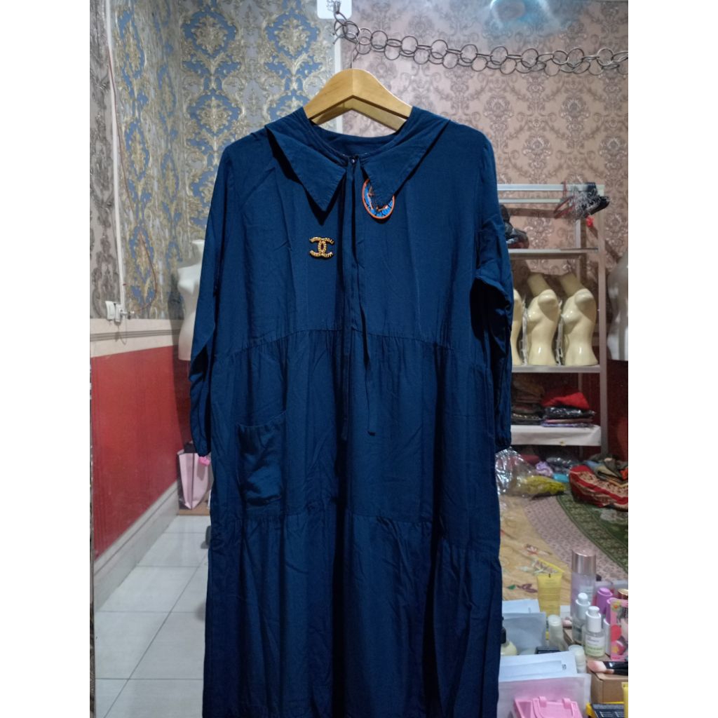 GAMIS BAHAN RAYON TWILL