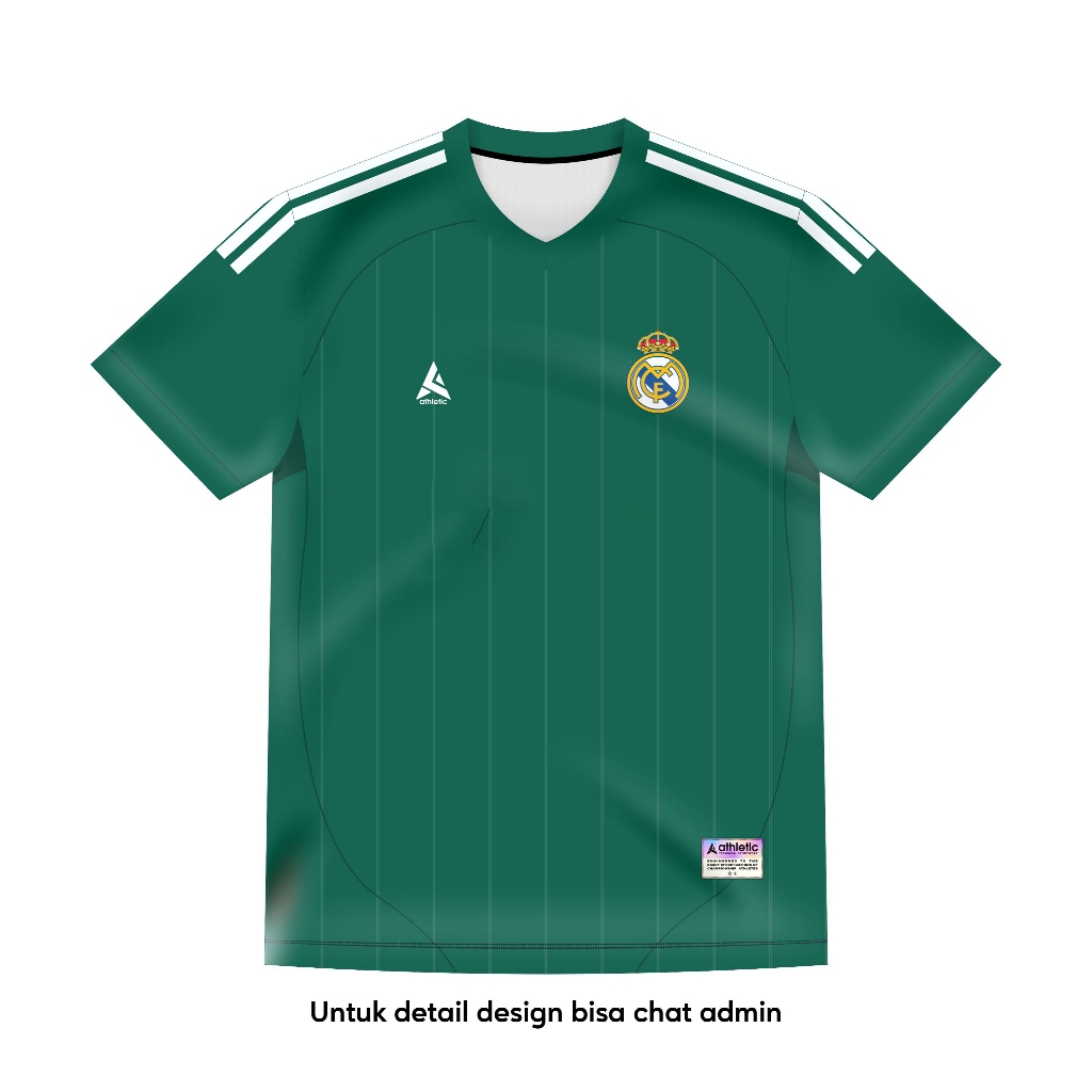 ATHLETIC SPORTWEAR - Jersey Vintage Bola Fantasy Real Madrid Third 2012-13 Fullprinting Casual - Ata