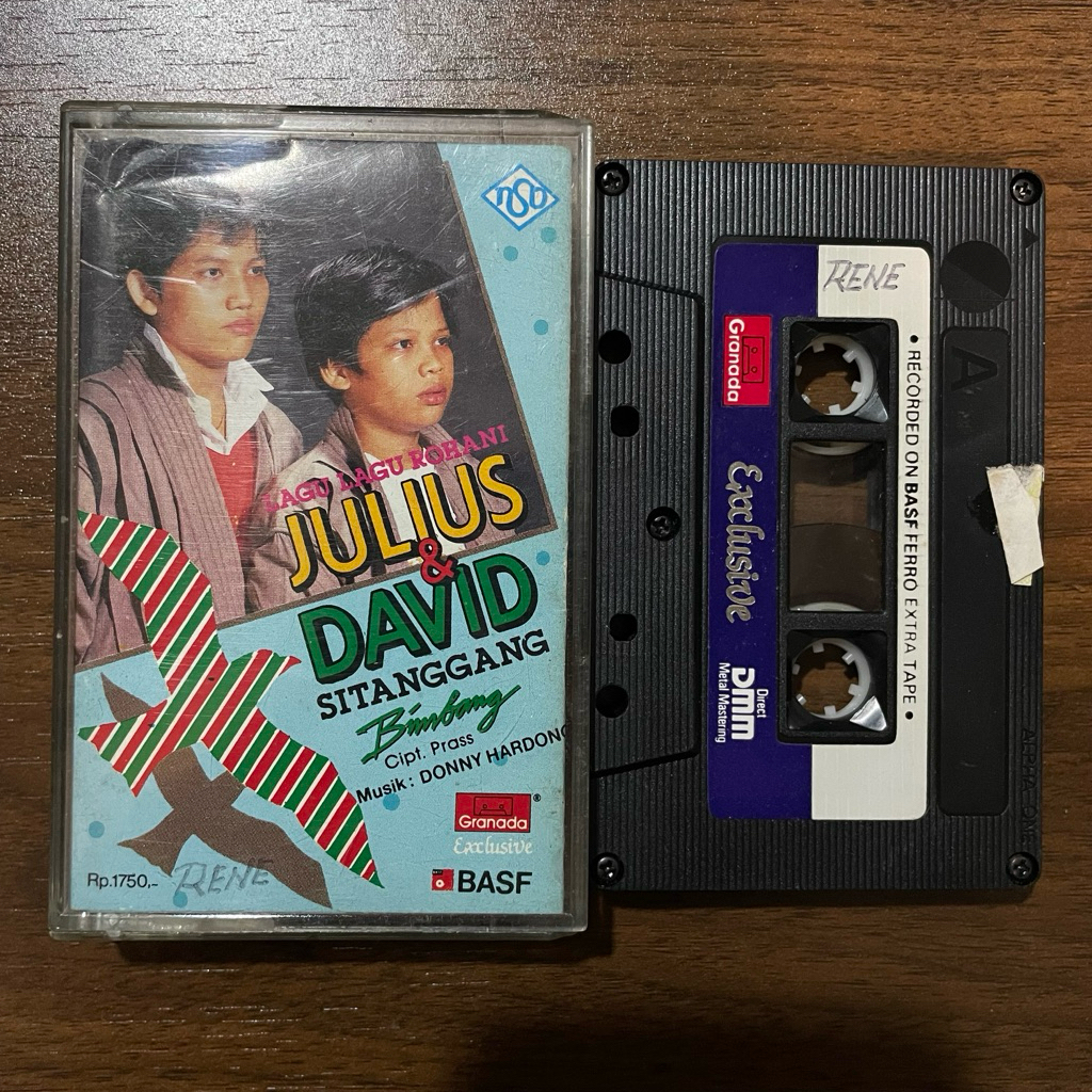 Kaset pita - Julius dan David Sitanggang - Bimbang