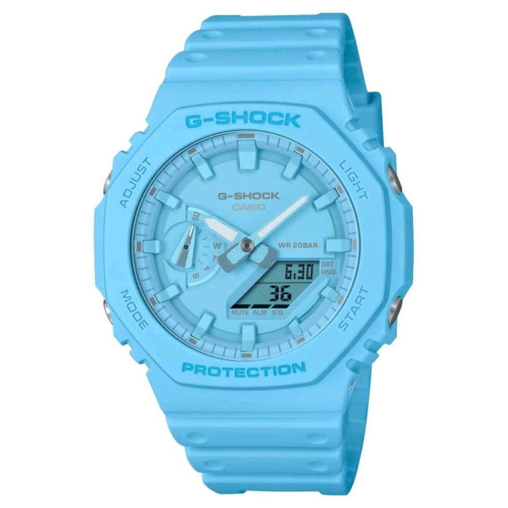 Casio G-SHOCK GA-2100-2A2DR Jam Tangan Pria GSHOCK GA2100 GA-2100-2A2 Original Garansi Resmi