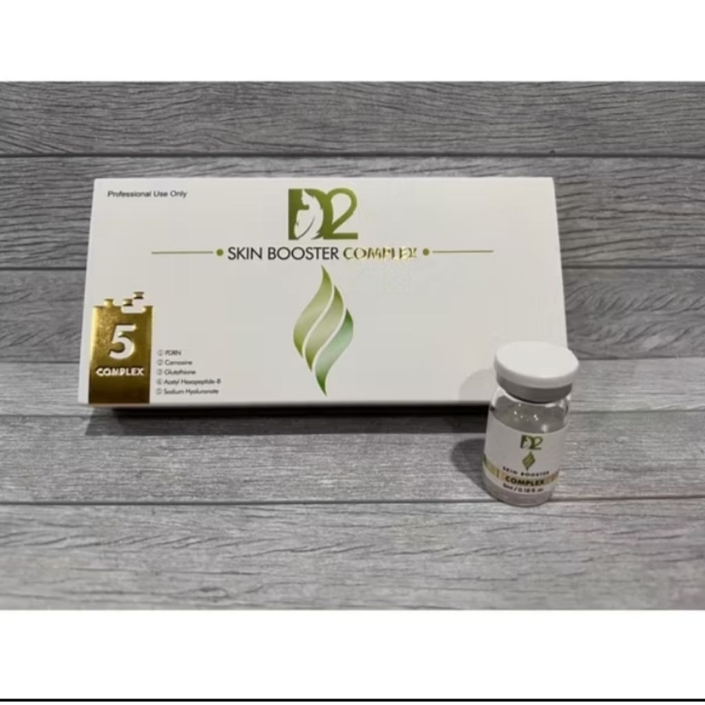 D2 skin booster complex isi 5ml barang terjamin berkualitas original