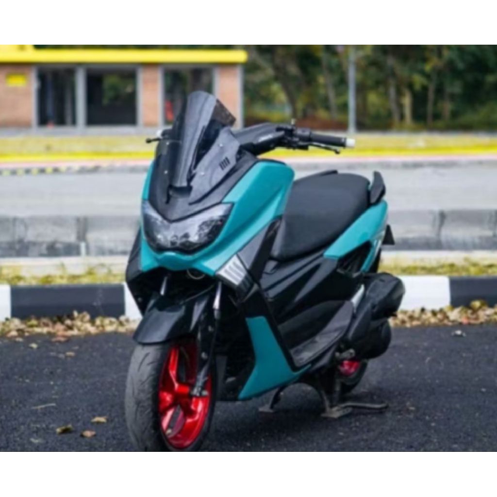 WINDSHIELD NMAX OLD TDR V2 SIRIP - VISOR NMAX 2015-2019 MODEL TDR V2 SIRIP.