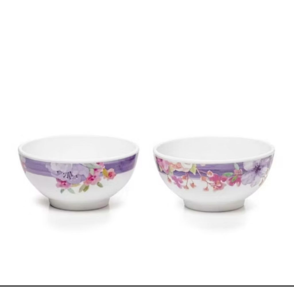 Mangkok Violetta Melamine Soup Bowl 550 ml Tupperware ORI dan Baru