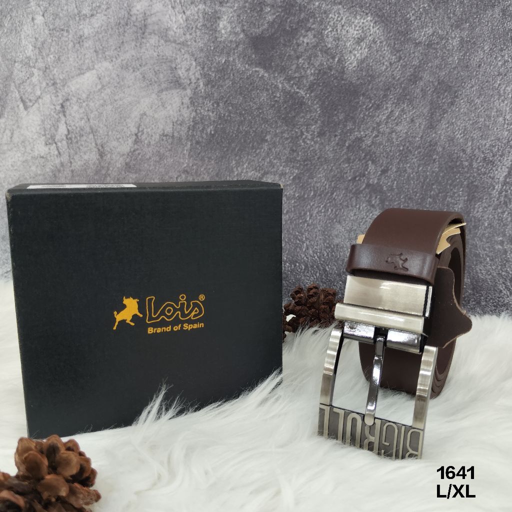 Sabuk Lois kulit dan sintetis original new