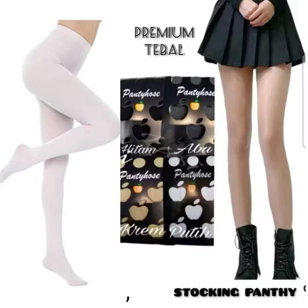 Stoking Apple Pantyhose tebal 120|stoking warna kulit