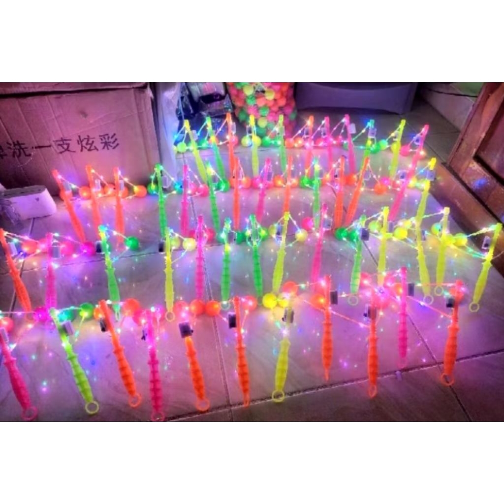 Mainan viral lato lato gagang besar led latto latto matic led latto latto menyala