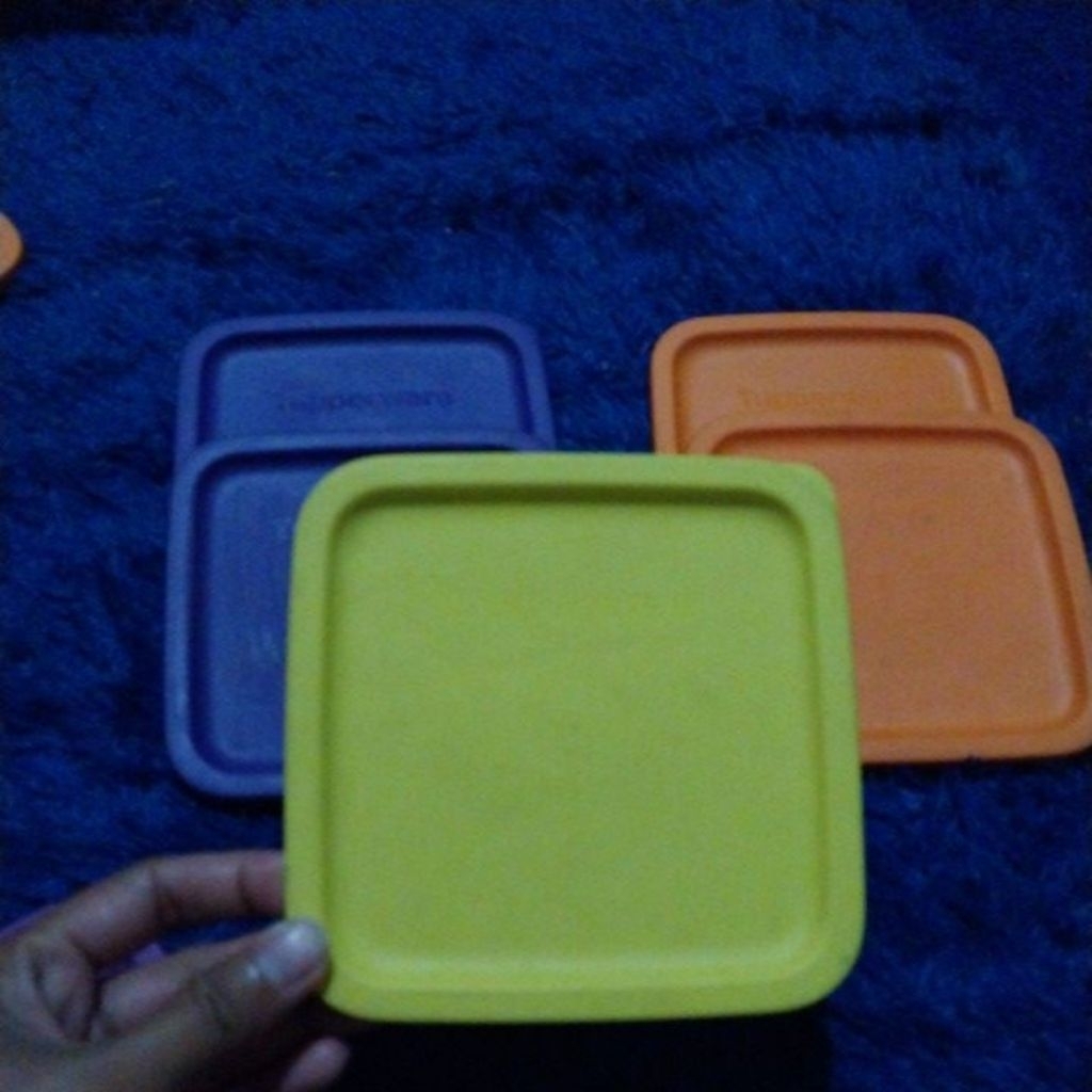 SECOND TUTUP SUMMER TUPPERWARE KONDISI OK