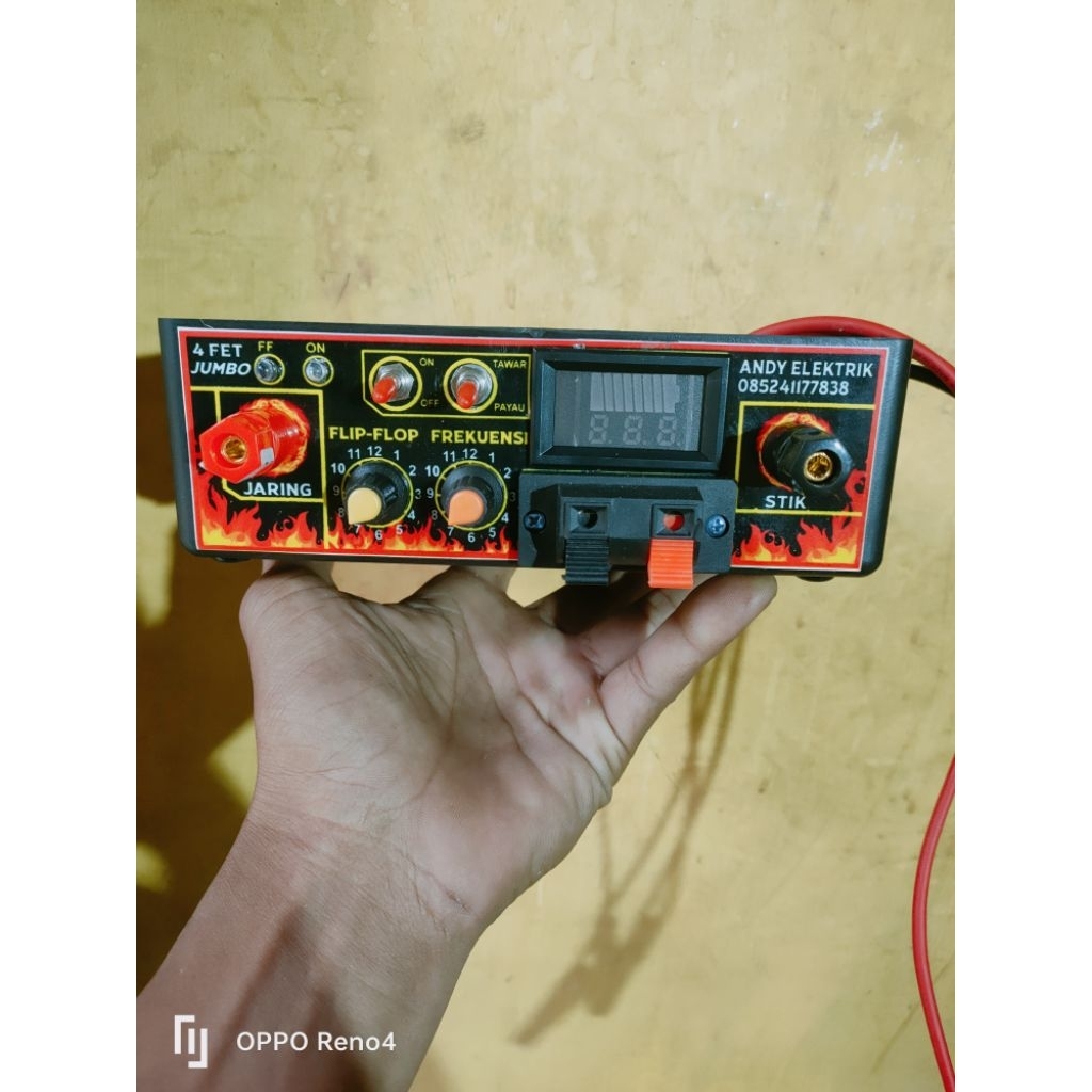 4 fet jumbo tawar payau