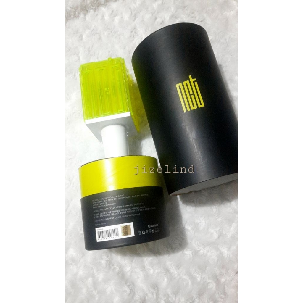 Jual Official Lightstick NCT Ver. 1 EXO Ver. 3 preloved