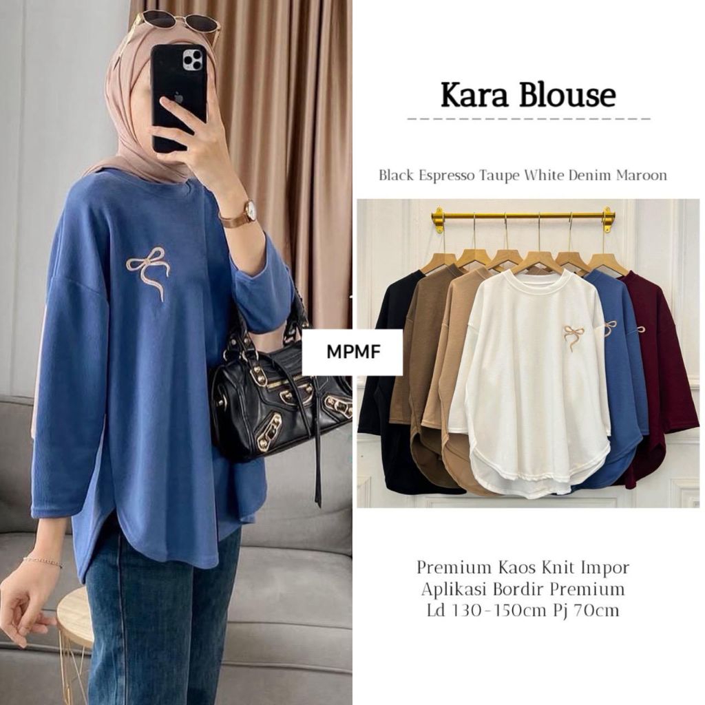 Kara/Ophelia Blouse Atasan MPMF