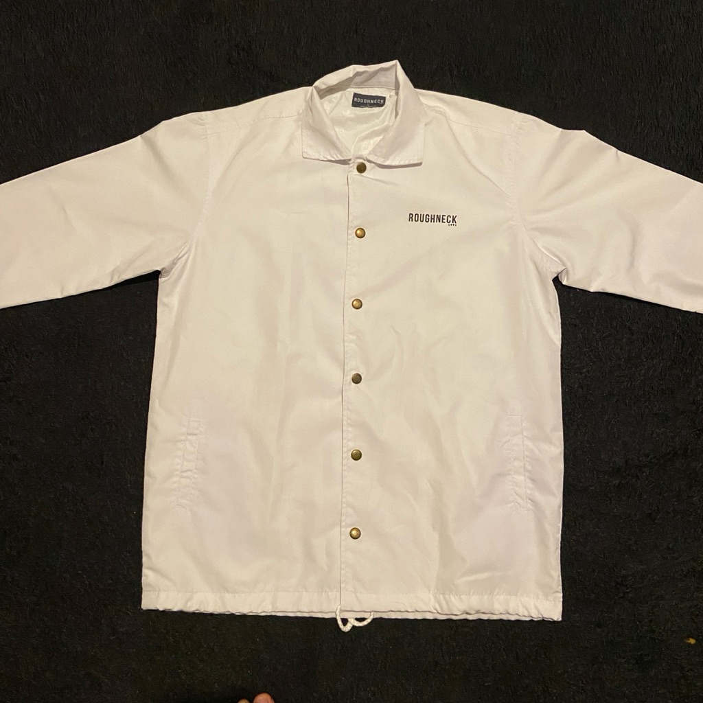 jacket roughneck putih second preloved