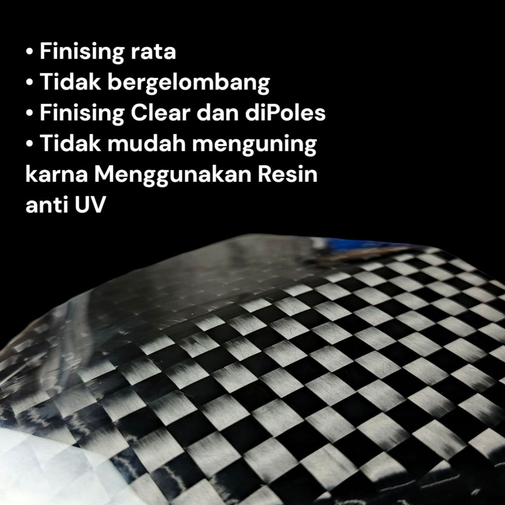 batok depan aerox old carbon original