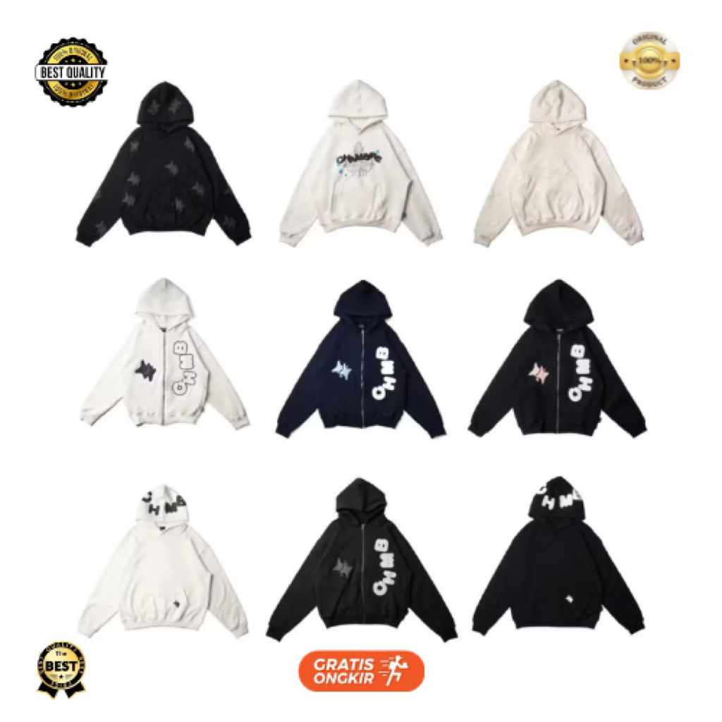 CHAMBRE DE LA VAIN 100% Original Zip Hoodie // Hoodie // Denim // All Article Limited Edition No Res