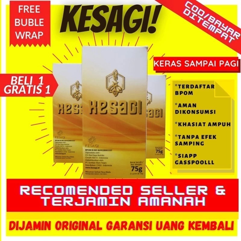 KESAGI ASLI ORIGINAL MADU KESAGI ORIGINAL BPOM