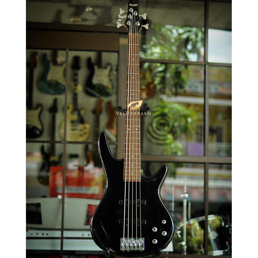 gitar bass elektrik ibanez gsr205 active pickup original bahana