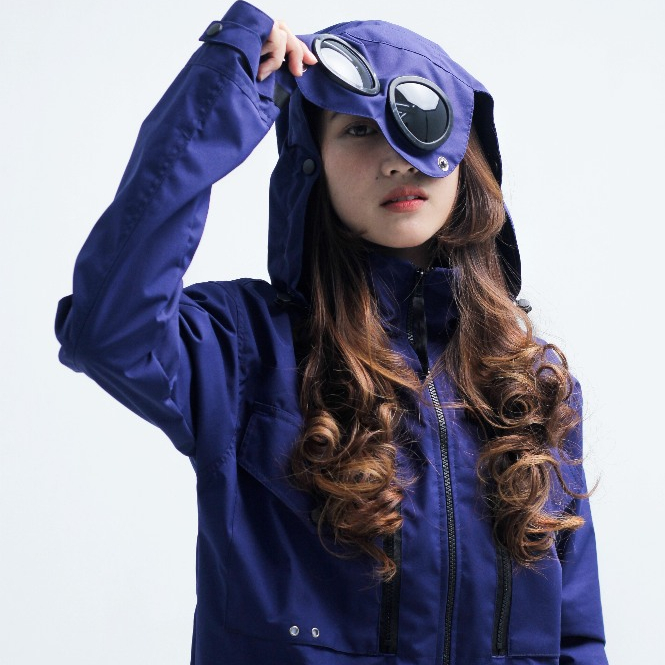 Troublemaker | Goggle Jacket - Mutant Blue