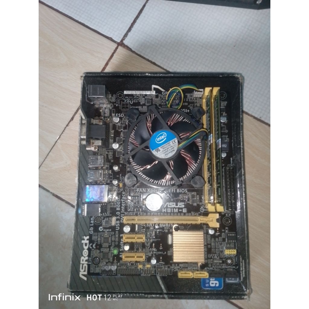 Paketan Motherboard H81 Asus
