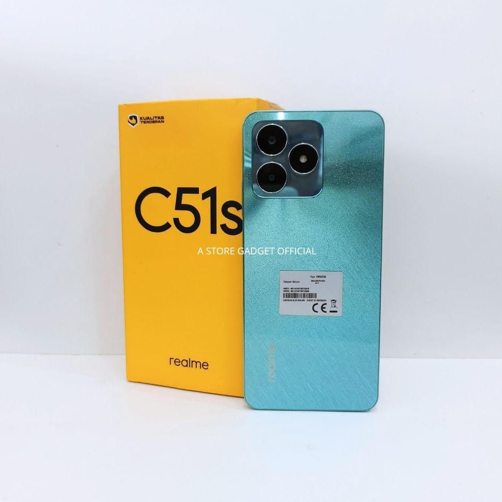 REALME C51s 6/128 SECOND FULLSET ORI