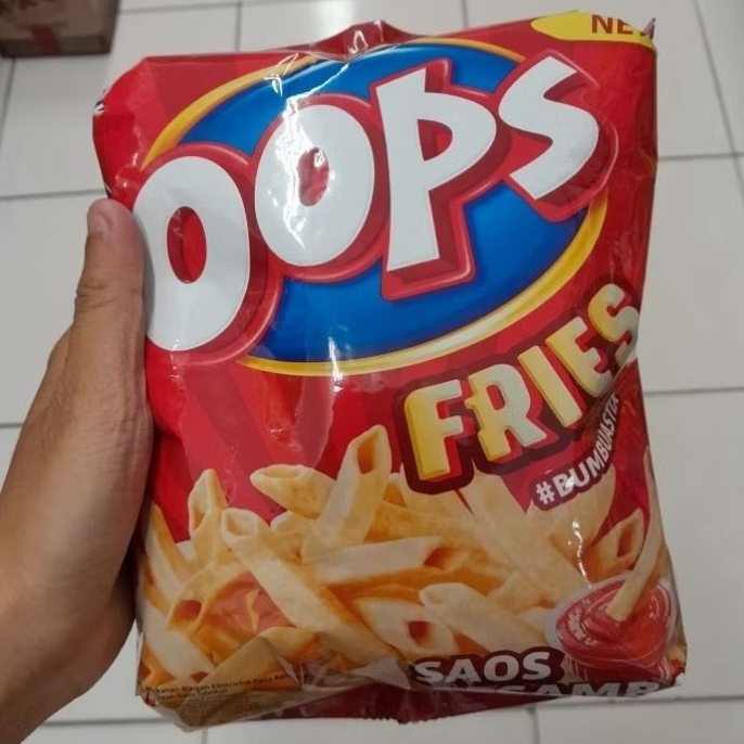 Oops Fries snack saos sambal 50gr