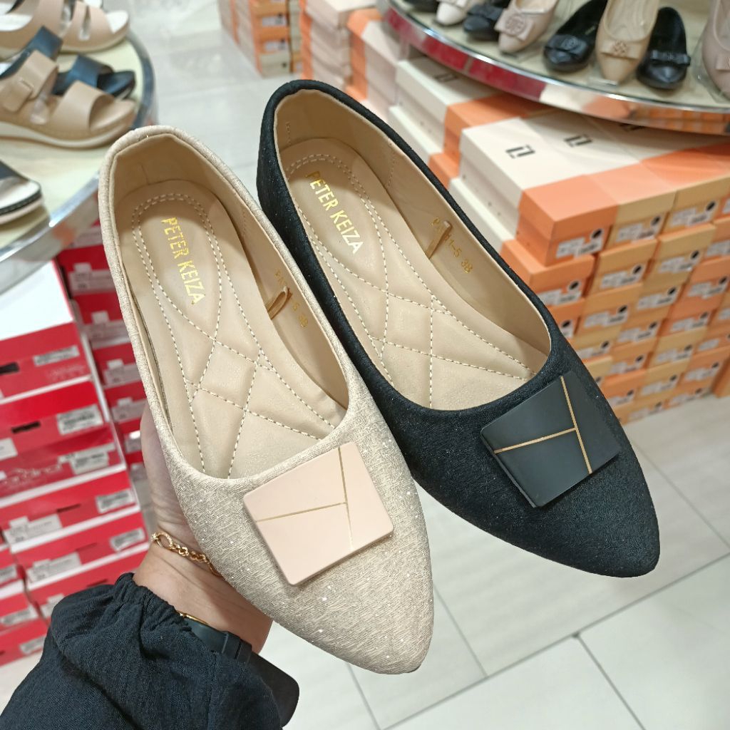 sepatu wanita flat PETER KEIZA original