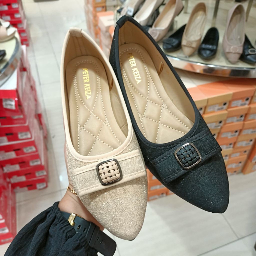 sepatu wanita flat PETER KEIZA original
