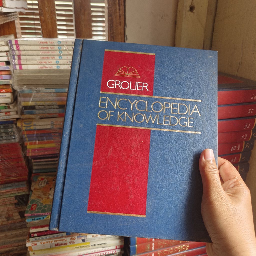 GROLIER Encyclopedia of Knowledge Edisi 1-20 Lengkap