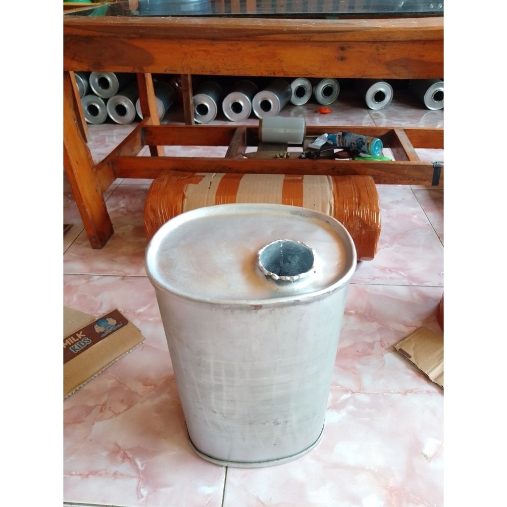 tabung standar knalpot mobil charade, picanto datsun, starlet, mirage