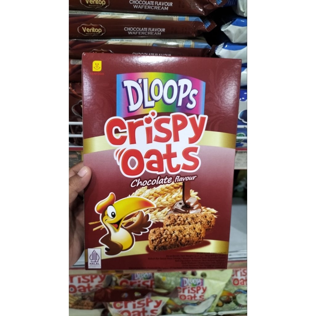 Dloops crispy oat box 90gr